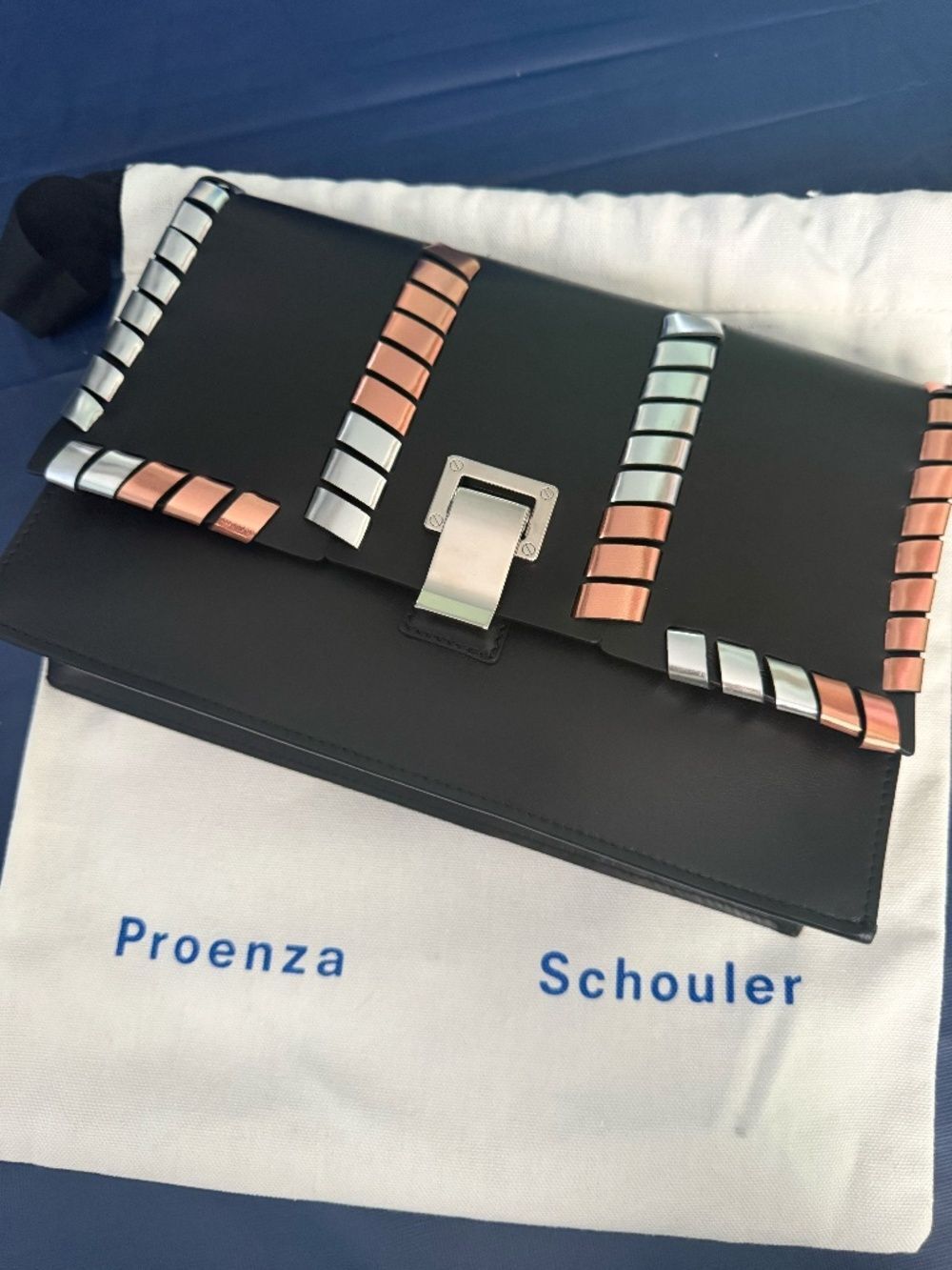 Proenza Schouler Leather Clutch, NWOT!